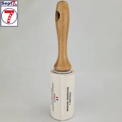 ERA Brosse adhésives vêtements : Manche bois+ recharge 7m › Sept7