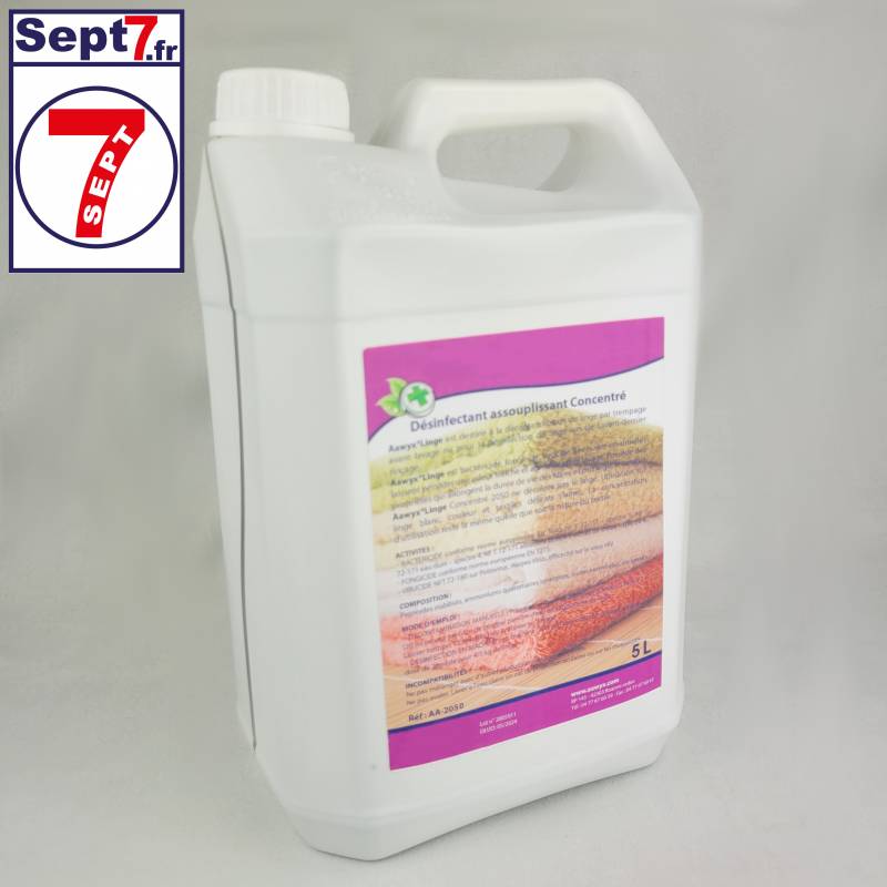 Assouplissant Désinfectant Concentré › Sept7
