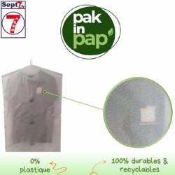Gaine papier housseuse sur cintre
