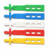 Bracelets caoutchouc Hajo de différentes couleurs pour blanchisserie