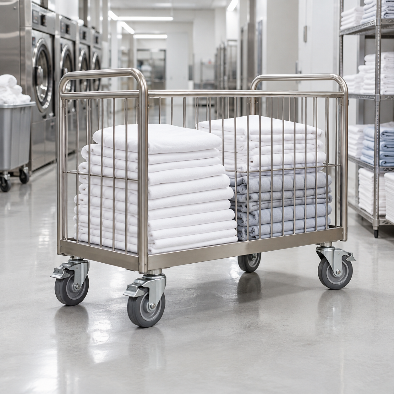 Transport et manutention du linge