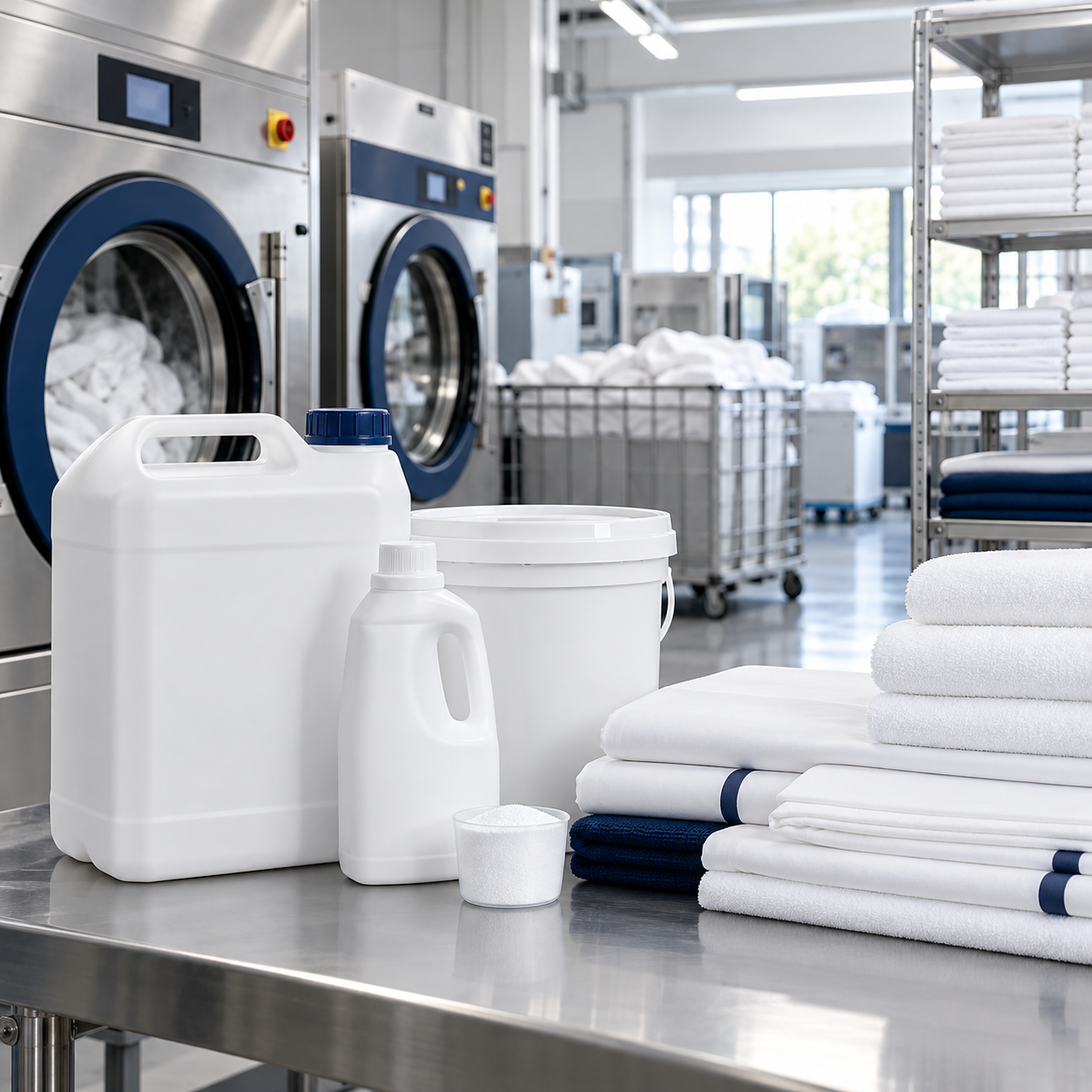 Le traitement du linge professionnel